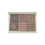 Decoration WPC Outdoor DIY Deck/Wood Plastic Composite Decking Tile thumbnail-1