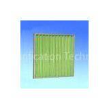 2 Inch / 4 Inch Washable Synthetic Fiber, Panel Pleated Air Filters With Extended Surface thumbnail-1