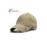 Simple Khaki Brushed Cotton Golf Baseball Hats With Removable Ball Marker Clip thumbnail-1