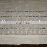 Hemstitched Linen Tea Towel thumbnail-1