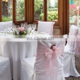 High Quality Polyester in White Used Banquet Chair Seat Cover
