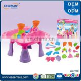 New product kids plastic toy sand and water table toys