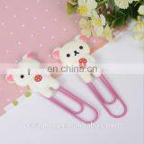 Cute Cartoon Beer Shapes Custom Logo Soft Pvc Plastic Book Mark Rubber Bookmarks for Book