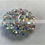 High Quality Fancy Round Diamante Crysta Bulkl Rhinestone Buttons thumbnail-3