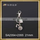 High Quality Lobster Claw Trigger 21mm Round Swivel Eye Bolt Zinc Casted Snap Hooks for key ring