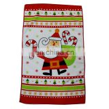Alibaba High Absorbent Quick Dry Christmas Wholesale Microfiber Embroidery Oil Absorb Kitchen Cleaning Towel