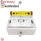 Stainless Steel #201 Electric Utensils Deep Frying Fritteuse Equipment With Strainer Basket thumbnail-3