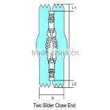 High Quality No.5 Fashion O Style Double Slider Zipper thumbnail-1