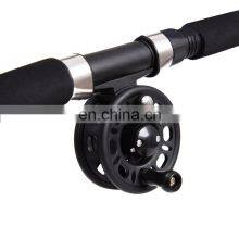 Wholesale Black Fishing Rod and Reel Telescopic Ice Fishing Rod Ice Reel Combo Set thumbnail-3