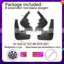 New 4PCS for Audi Q7 2019 2020 2021 SQ7 Mudguards Mudflaps Fender Mud Flap Splash Mud Retention Guards Protect Car Accessories thumbnail-3