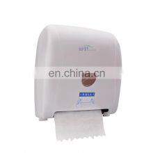 Wholesale Factory Price Newest Plastic Auto Cut Paper Towel Roll Dispenser thumbnail-4
