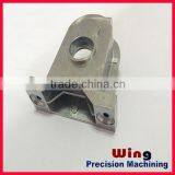 customized aluminum alloy die casting part with sand blasting