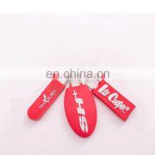 Custom Designed Clothing Slider Ring Plastic Sport Pvc Rubber Zipper Puller