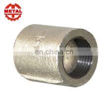 High Quality Baked Galv Plain End Malleable Iron Pipe Fittings thumbnail-4