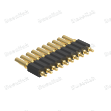 Dnenlink 2.00mm Pitch Single Row H4.0mm Solder Male Header PogoPin Connector thumbnail-2