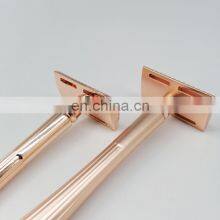 Professional Factory Adjustable Hot Selling Long Metal Handle Double Edge Safety Razor thumbnail-2