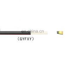 Hanxin GYFXY Water-blocking Outdoor Fiber Optic Cables Unitube Non-metallic Non-armored Cable With Polyethylene PE Sheath thumbnail-1