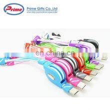 2020 Hot Selling 4 in 1 Colorful USB Extension Charging Cable With Your Logo thumbnail-5