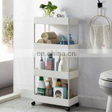 2022 Hot Sale 4 Tiers Bathroom Kitchen Living Room Organizer Storage Rack