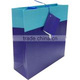 2015 recyclable gift paper bag/custom paper bag/printed paper bag supplier