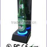 Portable Stylish Clear Acrylic LED Wine Bottle Display Stands