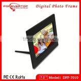 2016 China Factory Price 7 Inch Curved Acrylic TFT LCD Electronic Photo Frame thumbnail-5