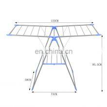 Large Outside Clothes Horse Stand Airer Collapsible Laundry Wing Rack Cloth Drying Rack Foldable thumbnail-2