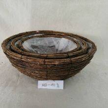 Hot Sale Small Wicker Storage Basket for Storage and Decoration