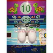 Guangdong Zhongshan Tai Le Play Children's Indoor Video Game Carnival Win Lottery Turning Turbine Lucky Draw Rocker Carp Wheel Classic Entertainment Machine thumbnail-4