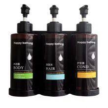 Wall Mount 300ml Shampoo Shower Gel Hand Wash Body Wash Manual Type Liquid Soap Dispenser Bottle for Kitchen Bathroom thumbnail-2