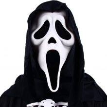 Ghost Face Scream Skull Mask Halloween Latex Scary Theme Cosplay Party Props Full Head Head Wear Masks thumbnail-1