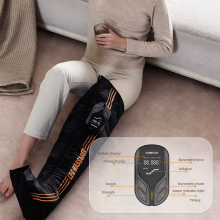Wireless Heated Air Compression Leg Massager | Portable Calf Recovery Wraps | OEM/ODM Manufacturer thumbnail-4