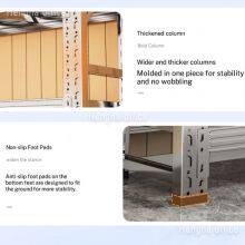 HN-MR01 Retail Store Display Shelf | 2m High Metal Rack Adjustable Layers | For Supermarket Shop thumbnail-5