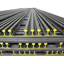GB Standard 50kg 60kg Steel Railway Rail With Fish Plate Bolt and Nut for Main Line Railway Transportation thumbnail-5