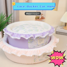 Luxury Heated Plush Pet Bed with Non-Slip Base for Small to Large Dogs & Cats