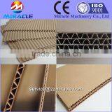 Cardboard Folding, Corrugated Paperboard, Fiberboard Fluted Making Machines With BC Flute Quality Choice