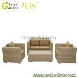 Wholesale Garden Wicker Two Seater Sofa Set Poly Rattan Furniture Quality Choice thumbnail-1