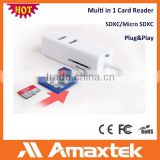 Multi card reader sd support drivers with cable