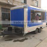 SILANG SL6S Blue Multifunction Used Food Trucks Brand New Concession Stand Trailer Mobile Kitchen Free Shipped By Sea thumbnail-3