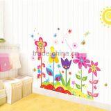 Garden Flowers Baby Nursery Peel & Stick Wall Sticker Decals Flower Wall Stickers thumbnail-2