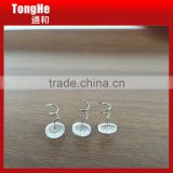 Clear Plastic Round Head Twist Pins for Furniture Covers