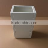 Audemar 2mm Thick Tapered Aluminium Indoor Wall Planter With Powder Coating
