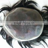 NEWLY toupee for hair lose,for men' hair replacement 100% virgin remy