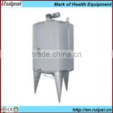 Standing Agitating Cooling and Heating Tank for dairy production
