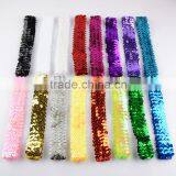 Fashion Kids Sequin Elastic Headband Toddler Headband Baby Glitter Hair Band Wh-1748 thumbnail-3