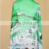 Indian Printed Silk Chiffon Fabric Textile