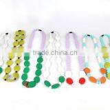 Food Grade BPA Free Necklace Silicone Teething Beads thumbnail-4