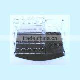 Professional White and Black Make up Organizer Cosmetic Display Rack thumbnail-1