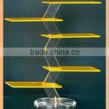 Yellow Color Advertising Equipment Acrylic Display Rack for Advertising Rack thumbnail-1