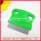 Factory Price Stainless Steel Dog Flea Lice Remove Comb Nit Free thumbnail-5